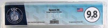 Spawn #6 - EGC 9.8 - 1 Graded comic - EO - 1990, Livres