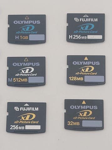 Olympus, Samsung, Toshiba, Fujifilm xD Picture Card Digitale