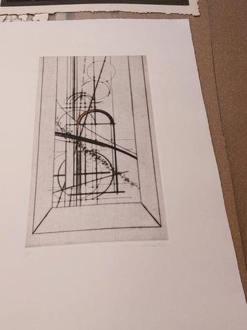 Walter Valentini (1928) - Senza titolo, Antiek en Kunst