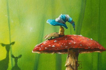 Adam Burczyc - BOOK oil/canvas 26