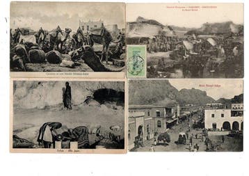 Afrika - Steden / Landen / Etnografische - Ansichtkaart