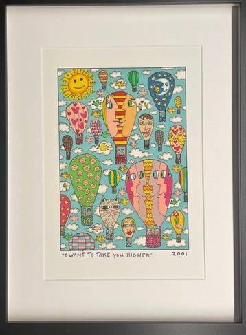 James Rizzi (1950-2011) - I want to take you higher,