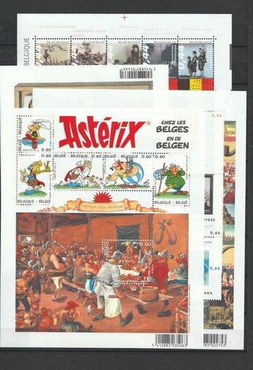 België 2005 - Volledig jaar met alle postzegels, de 9, Postzegels en Munten, Gestempeld