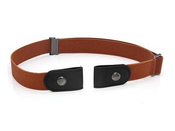 Veiling - Riem zonder gesp oranje bruin / terra, Vêtements | Femmes, Ceintures