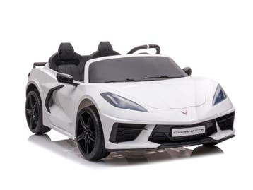 Corvette Stingray, 24 volt 2-persoons elektrische kinderauto, Ophalen of Verzenden, Nieuw, Afstandsbediening