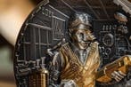 Îles Cook. 20 Dollars 2023 Science Lab Steampunk, 3 Oz