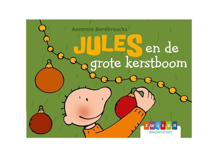 Jules en de grote kerstboom / Jules kartonboekje / 10, Boeken, Kinderboeken | Baby's en Peuters, Gelezen, Verzenden
