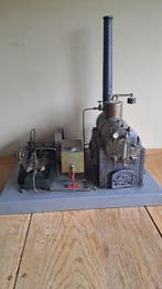 Stoommachine - Doll & Cie - Neurenberg - Metaal - 1920-1930, Antiek en Kunst