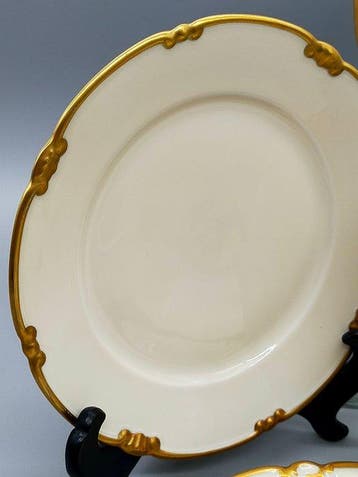 Bord - Zeh Scherzer Bavaria Porzellan Teller Set – Elegantes