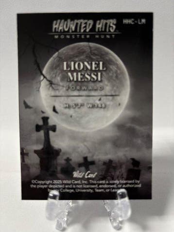 Wild Haunted Hits Monster Hunt Lionel Messi HHC-LN Foil,, Nieuw