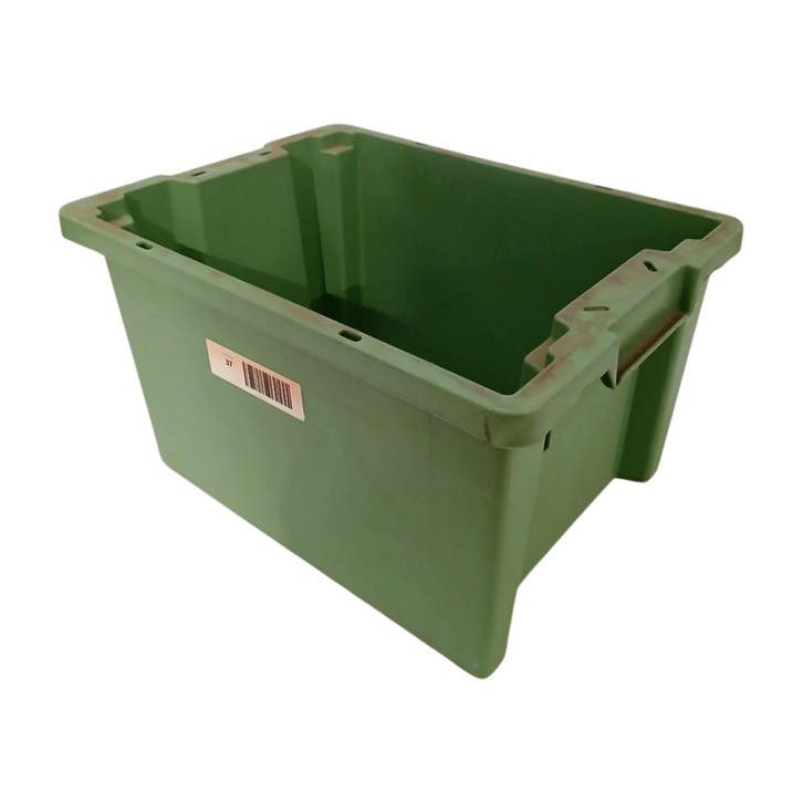 Nestbare Stapelbak 400x300x220 mm euronorm groen pp, Bricolage & Construction, Casiers & Boîtes, Enlèvement ou Envoi