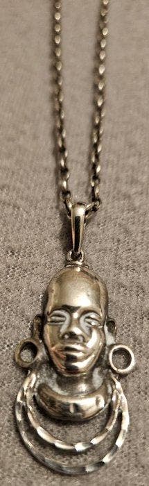 Argent - Collier avec pendentif - Argent sterling 925