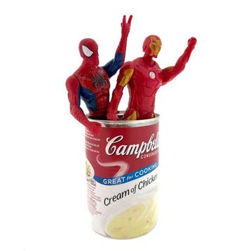 Koen Betjes (1992) - Superman and Ironman x Campbell Soup