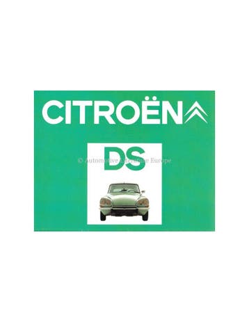 1973 CITROEN D SERIES PROGRAMMA BROCHURE NEDERLANDS, Ophalen of Verzenden, Nieuw