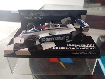 Minichamps 1:43 - Model raceauto - Brabham Ford BT49C - Test, Nieuw