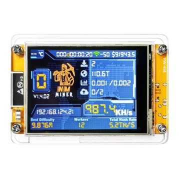 NMMiner 987 KH/s - LCD Display - USB Crypto Bitcoin Solo, Verzenden, Nieuw