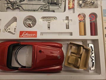 Schuco - Speelgoedauto Montage-Mercedes 2097 - 1950-1960 -