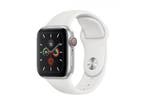Refurbished Apple Watch Series 5 - Smartwatch - GPS - Zilver, Handtassen en Accessoires, Smartwatches, Verzenden, Zo goed als nieuw