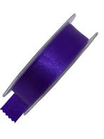 Dubbelsatijn lint 410 Paars 25 mm rol 25 meter, Nieuw