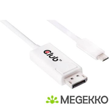 CLUB3D USB 3.1 Type C Cable to DisplayPort 1.2 UHD Adapter, Verzenden