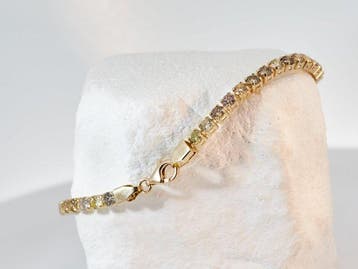 Zonder minimumprijs - Armband - 14 karaat Geel goud -