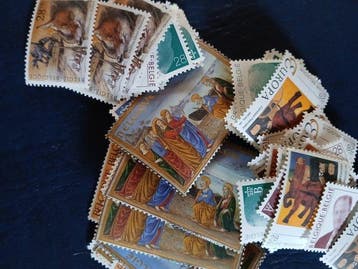 België - lot frankeerzegels 100 postzegels van 26, 27 en 28