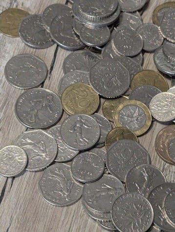 Frankrijk. Lot de 3 kgs de monnaie - 1960/2001 (Zonder