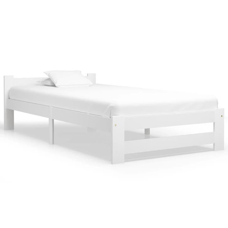 Grenen Bed 100x200 | 54% korting | Retour deal (bedframe), Maison & Meubles, Chambre à coucher | Lits, Envoi