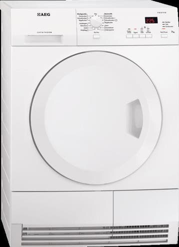 AEG T65370ah3 - Warmtepompdroger - 7 kg - OptiSense - 66 dB, Ophalen of Verzenden