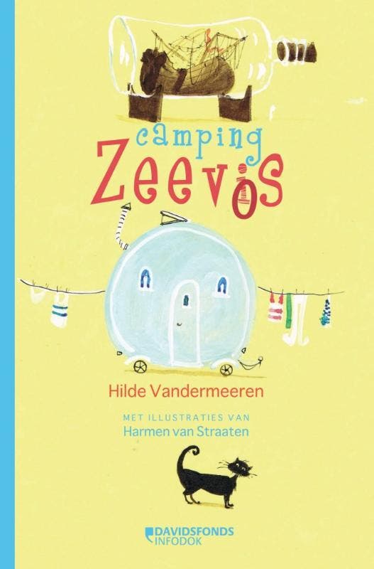 Camping Zeevos 9789059084353 Hilde Vandermeeren, Boeken, Kinderboeken | Jeugd | onder 10 jaar, Zo goed als nieuw, Verzenden