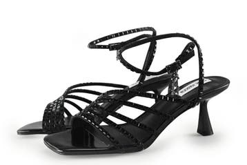 Steve Madden Sandalen in maat 39 Zwart, Verzenden, Zwart, Steve Madden, Sandalen of Muiltjes