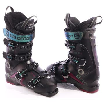 40,5 41 dames skischoenen SALOMON S/PRO 100 W, custom shell, Verzenden, Gebruikt, Salomon