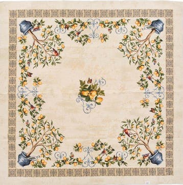 Elegante Centrotavola in tessuto Gobelin - 100% Made in, Antiquités & Art, Tapis & Textile