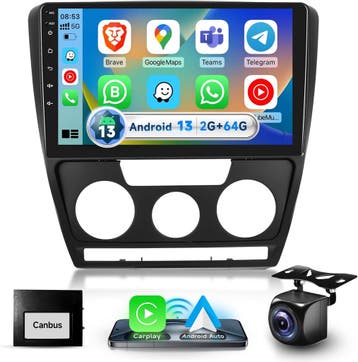 Skoda Octavia Radio 10.1 Android 13 - Retour deal - 58%..., Verzenden