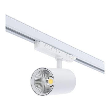 3-FASE RAILSPOT | ROSALIN | 10W-20W-30W | WIT | DIMBAAR | C, Verzenden, Nieuw