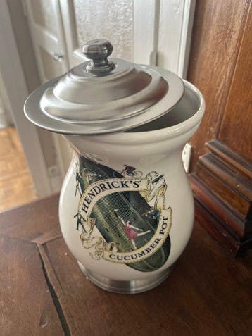 Hendricks - Pot - Porcelaine, Métal - Cucumber pot