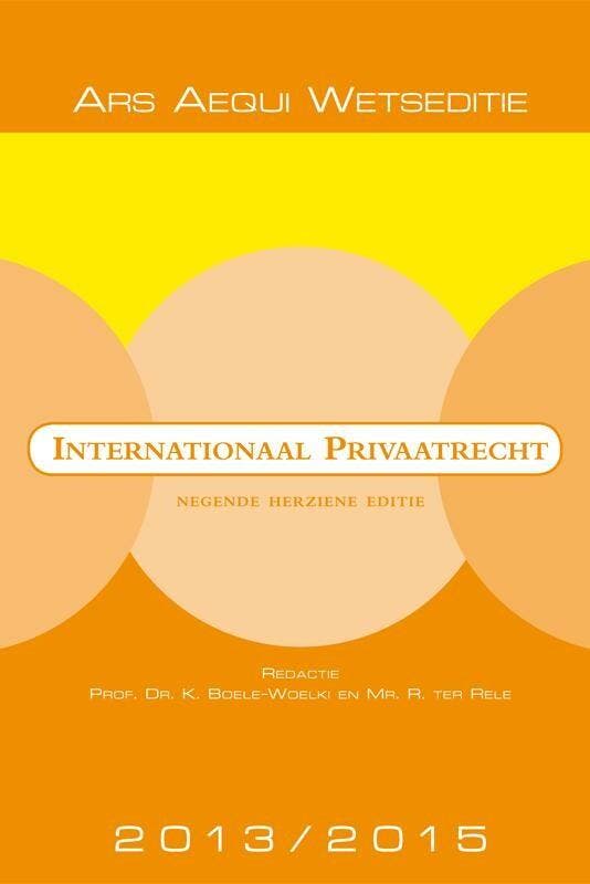 Internationaal privaatrecht / 2013-2015 / Ars Aequi, Livres, Science, Envoi