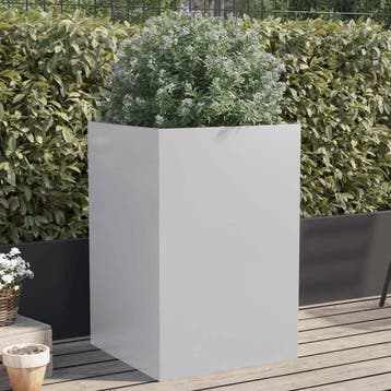 vidaXL Plantenbak 52x48x75 cm gegalvaniseerd staal, Tuin en Terras, Verzenden, Nieuw
