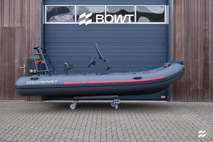 AQUASPIRIT S450 | Aluminium RIB | 4,50 meter | Max. 75 PK, Watersport en Boten, Rubberboten, Ophalen