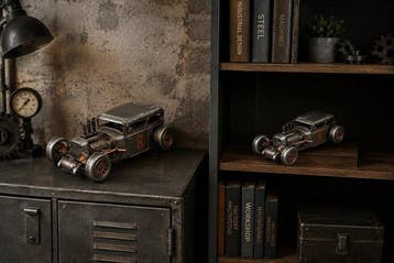 Voiture de course miniature