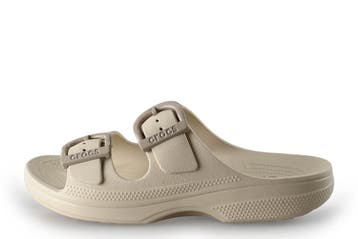 Crocs Sandalen in maat 41 Beige, Kleding | Dames, Schoenen, Verzenden, Beige, Sandalen of Muiltjes, Zo goed als nieuw