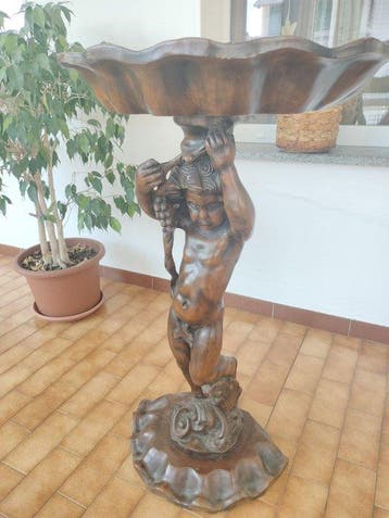 Sculpture, Gueridon Scultura - 100 cm - Bois