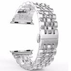 DrPhone 7-Kralen - Horlogeband RVS - Roestvrij Stalen, Verzenden