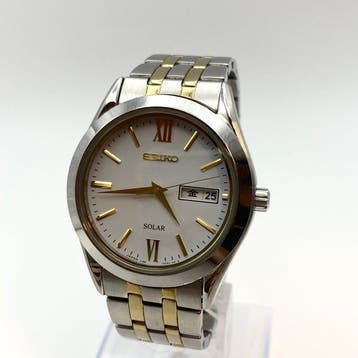 Seiko - solar - Zonder minimumprijs - V158-0BA0 - Heren -