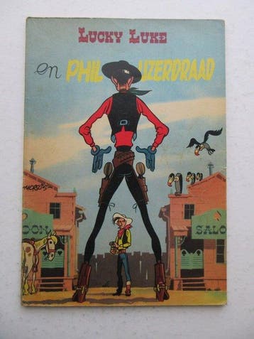 Lucky Luke 8 - en Phil IJzerdraad - 1 Album - EO - 1957