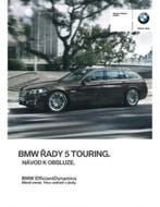 2015 BMW 5 SERIE TOURING INSTRUCTIEBOEKJE TSJECHISCH