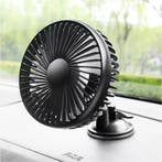 Auto Ventilator met Zuignap - Draagbare Fan USB Oplaadbaar -, Verzenden, Nieuw
