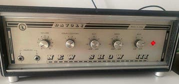 DAVOLI-KRUNDAL - Ampli met volle buizen 40 W mod NEW SHOW, Nieuw