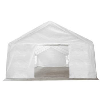 vidaXL | Tentdoek zonder frame | Wit 12 x 6 m PE, Tuin en Terras, Verzenden, Nieuw