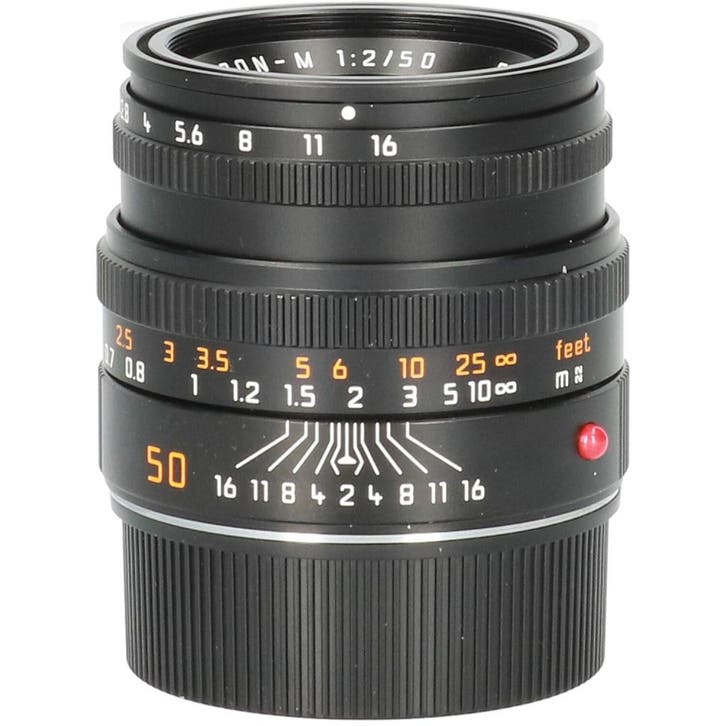 Tweedehands Leica Summicron-M 50mm f/2.0 Zwart CM7171, Audio, Tv en Foto, Foto | Lenzen en Objectieven, Overige typen, Gebruikt